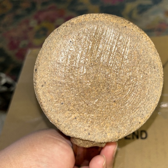 Vintage Funny Face/Goofy Art Pottery Clay Coffee/Tea/Beer/Mug - Picture 7 of 8